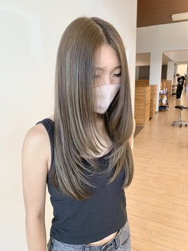 ファースト 長町店(first) レイヤーカット/ハイライトカラー