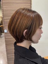 スーリール 久留米花畑店(Sourire)&nbsp;小顔ショートボブ、髪質改善縮毛矯正