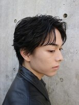 バイフィフス 原宿/表参道(by fifth)&nbsp;原宿フェザーパーマニュアンスパーマメンズカットセンターパート