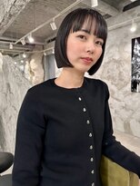 アイン(eim)&nbsp;ベージックなぱっつんボブ