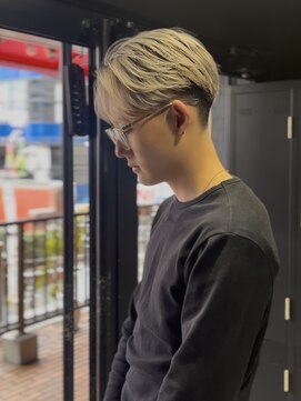 アウル 心斎橋(owl) センターパート/バレイヤージュ/ダブルカラー/ブリーチ/カラー