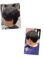 パーマ落としラボ アピッシュ 銀座(apish) 【メンズ限定!!】仕上がりが自然!!パーマ落とし!!