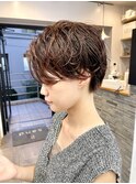 ショートパーマボブパーマ/20代30代40代/大人