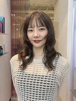 ソト 銀座(soto.) ミディアムレイヤーカット/大人ガーリー/ピンクベージュ/銀座