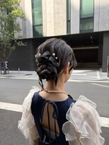 スイ バイティティ 川崎店(suis. by titi) リボンシニヨン