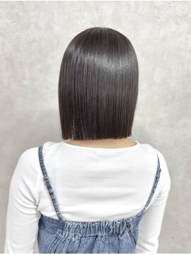 フランチェスカドットボブ(francesca.bob) タッセルボブ×髪質改善ストレート