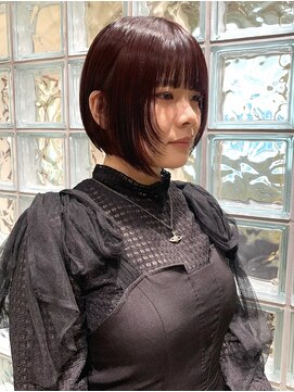 ノル 栄矢場町(nol) レッドブラウン×ボブレイヤー