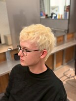 リレーションメンズヘアー(RELATION MEN'S HAIR)&nbsp;ツイスパフェザーショートおしゃれ坊主短髪サーフカール