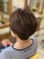 美容室サラサ 山鼻店 ショートヘア×オーガニックカラー