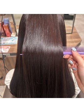 アッシュ 千歳烏山店(Ash) 艶髪ストレート×ショコラブラウン