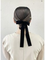 ヘアー アイス 御器所本店(HAIR ICI)&nbsp;ヘアセット/ヘアアレンジ/タイトシニヨン/ボブ/リボンアレンジ