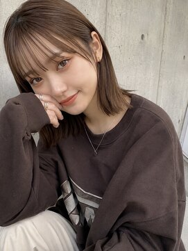 リア トーキョー(Lia TOKYO) 【工藤武士】外ハネボブ×ベージュブラウン