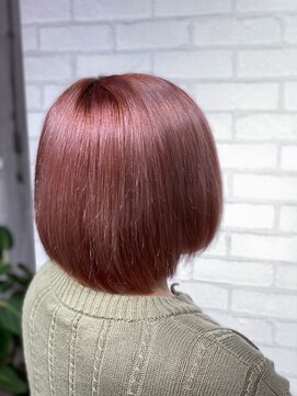 ビス ヘア アンド ビューティー 西新井店(Vis Hair＆Beauty) 10代/20代/ショートヘア/ハイトーンカラー/ピンク