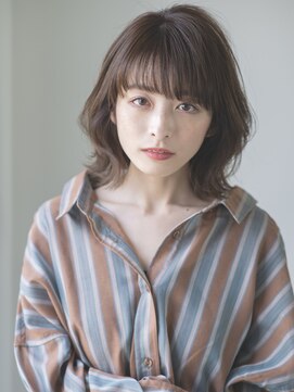 エミュ 表参道 青山(emu) 【emu井上信洋】デジタルパーマでくびれミディアム【エミュ】