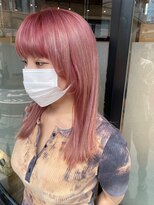 ウィーブス セタガヤ(weaves -SETAGAYA-) あいみょんウルフ×デザインカラーピンク【weaves-SETAGAYA-】