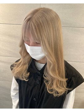 リー 京橋(Lee) 【Lee京橋】ミディアム×ベージュ