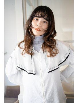 マグノリア オモテサンドウ(MAGNOLiA Omotesando) 【ブリーチパーマ】ウルフのリラックスパーマ・・YOSHIBA