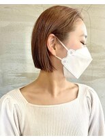 ヘアアンドビューティー クローバー(Hair&Beauty Clover)&nbsp;ミニボブ/アースカラー/ヘルシースタイル