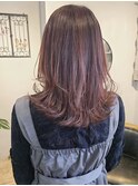 アクティブオレンジ系ヘアカラー