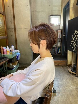 トト 船橋店(toto.) 黒髪/グレーベージュ/レイヤーロング/前髪パーマ[西船橋/津田沼]