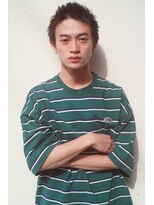 レジュアル(RESSUAL)&nbsp;ハイライトマッシュパーマウルフアッシュブラック