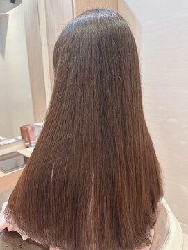 コーエン(cowen) 大人かわいい☆360°どこから見ても極ツヤ♪髪質改善ストレート