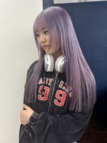 ニコ トウキョウ 渋谷(nico TOKYO)&nbsp;ホワイトラベンダー/髪質改善/ダブルカラー/ケアブリーチ/20代