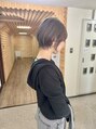 アクロ アオ(ACRO.ao) 丸みのあるショート◎ 髪質改善/髪質改善ストレート