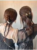 結婚式、二次会、卒業式ヘアセットもお任せください長岡