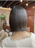 20代30代大人可愛い小顔 ショートカット切りっぱなしストレート