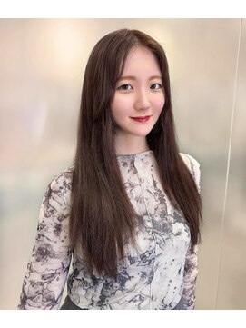 リリー(Lilley) 【lilley 稲永麻衣】羽エクステ+ロングヘア+顔まわり+韓国ヘア