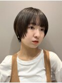 顔周りレイヤー/ショートボブ/丸みショート【SYUK 高円寺】