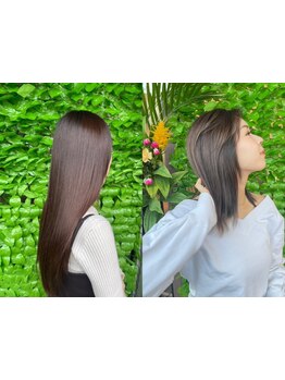 パサつきや広がりが気になる…そんな方にオススメの髪質改善！髪のダメージを修復し、芯から潤う美髪に♪