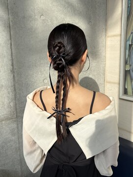 デューヘアー(due hair) ヘアセット/ヘアアレンジ/結婚式お呼ばれヘア