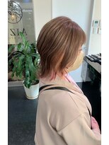 アイズ 渋沢(AIZU)&nbsp;おしゃれインナーウルフ　白髪ぼかし