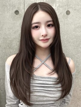 ロンドホットリップ 立川(Lond hot lip) 似合わせカットレイヤーカット メルティカラーフェミニンロング