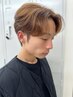 【メンズ限定】カット+パーマ+眉カット　￥12100