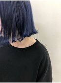 ボブ×ネイビー