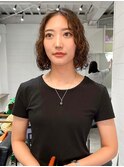 原宿スパイラルパーマボブパーマウェーブヘアウェーブパーマ