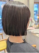 オーガニック リブ 川越(organic+live)&nbsp;20代30代かわいい切りっぱなしボブ