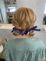 アルファ ヘアー(ALPHA HAIR)&nbsp;ツインヘアアレンジ