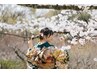 【成人式前撮り/後撮り撮影】振袖着付け・ヘアセットのみ　￥17,600→￥15,840