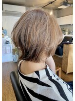 ハイジア(hygea) 30代40代50代☆細めハイライト☆マロンベージュ☆くびれミディ