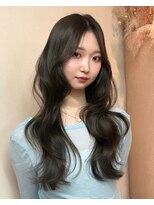 ユニ 表参道(uni)&nbsp;#82/くびれヘア/アプリコットオレンジ/夏のヘアアレンジ/表参道