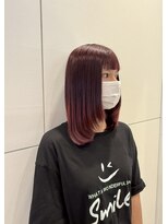 アーティック ヘア ディーヴァディーヴォ アーバ(ARTIC HAIR DIVA DIVO Arbor)&nbsp;チェリーレッド/レイヤーカット/ミディアム【杉浦】