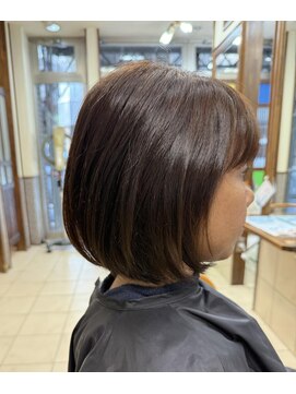 クアトロ グランシュ 川崎店(QUATRO × GranCieux) フェミニンボブ