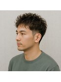 ツーブロック大人ショート　20代 30代 40代 50代 60代髪質改善