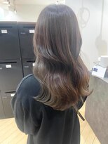 ユニ バイ マグ 長野店(Uni.by Mag)&nbsp;大人可愛い大人美人くすみカラーアッシュグレーベージュ