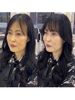 アンジュレーブ(AngeReve)&nbsp;こめかみが。。前髪作って大変身★レイヤーカットお任せ下さい★