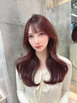 ロンドメリア 天神大名店(Lond Melia)&nbsp;イメチェンヘアスタイル小顔に見せるヘアココアベージュ